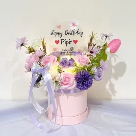 Bloom Box Akrilik Ucapan Ulang Tahun Bolaang Mongondowtimur