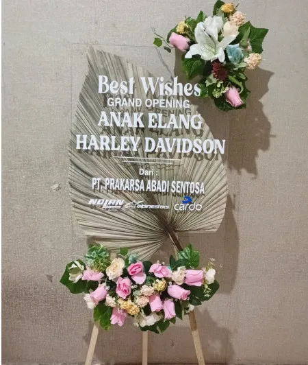 Papan Akrilik Ucapan Grand Opening Bolaang Mongondowtimur